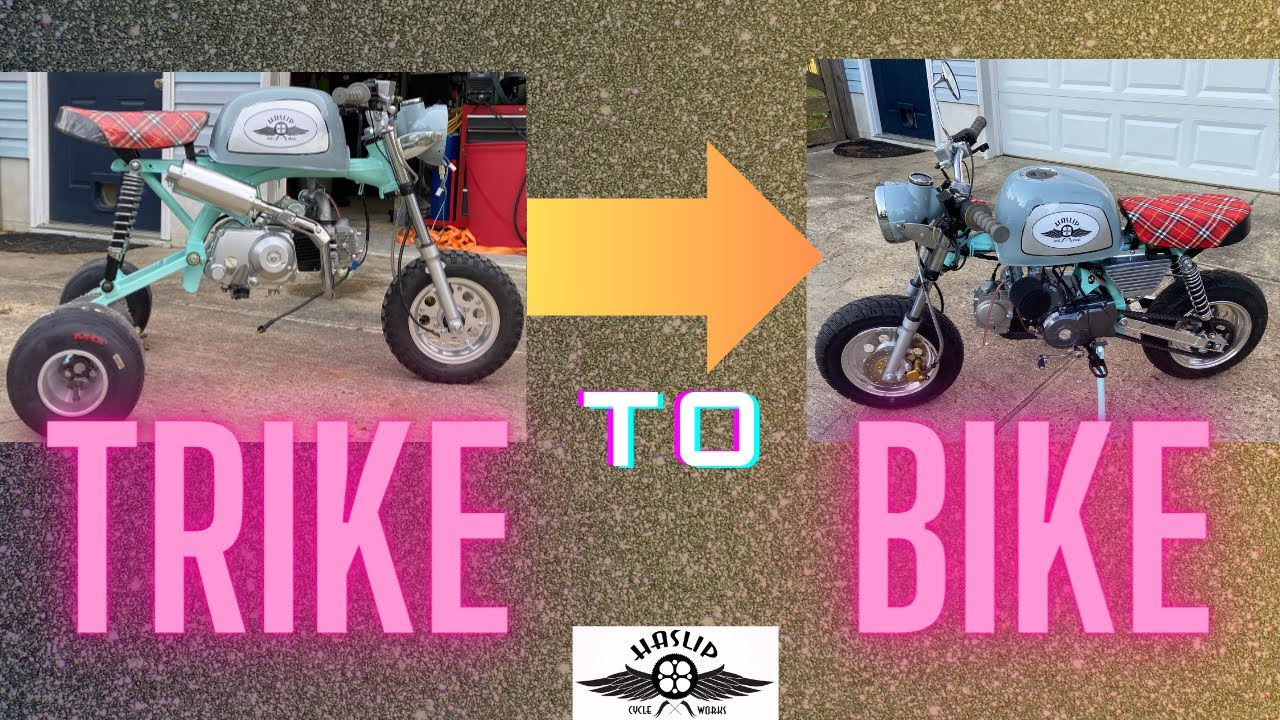 Monkey Trike to Bike conversion.