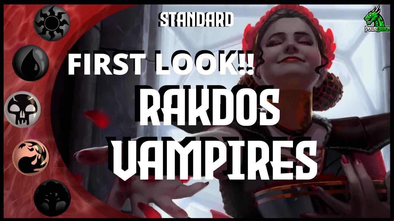 ⚫🔴Crimson Vow Deck - RAKDOS VAMPIRES Standard | MTG | Magic the Gathering | MTG Arena | Deck Tech