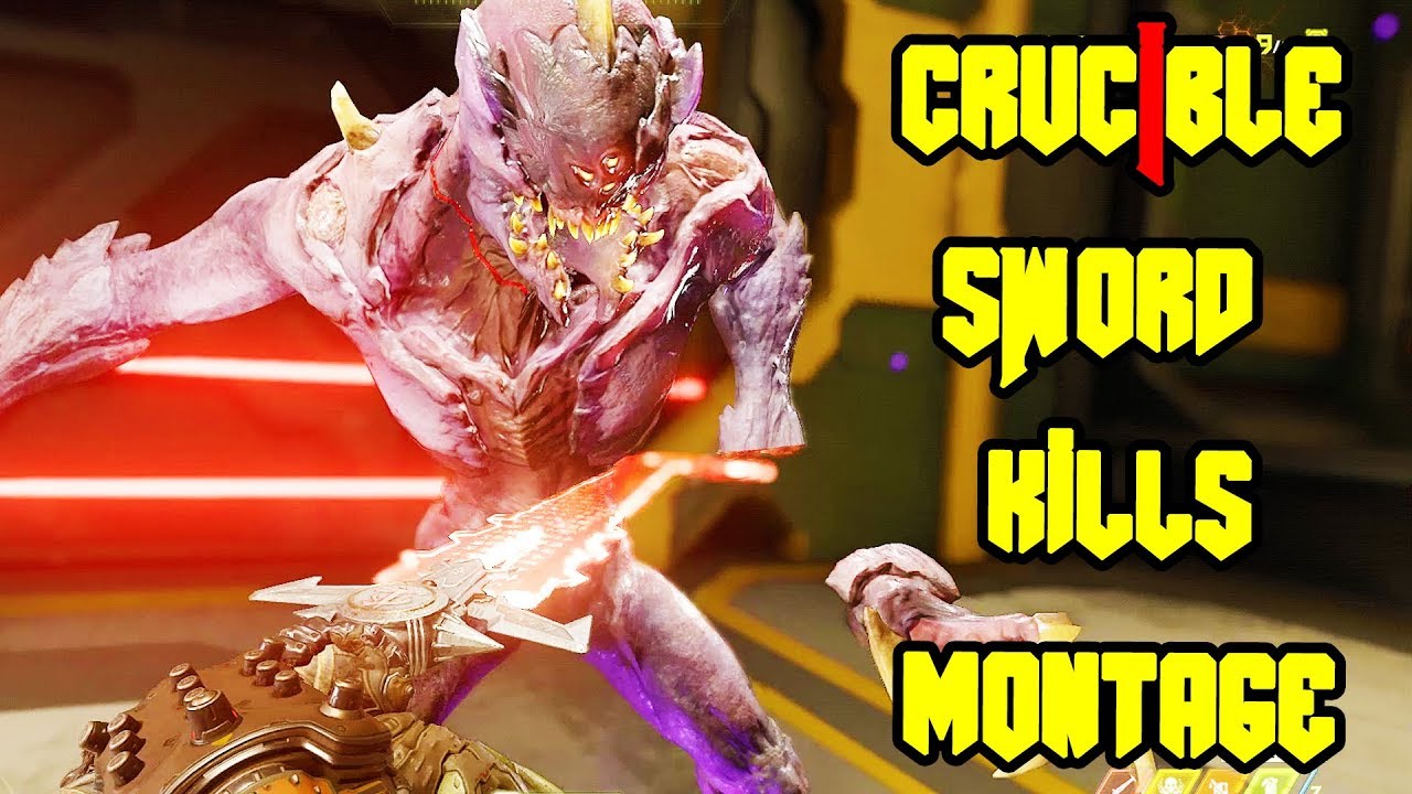 DOOM ETERNAL - ALL CRUCIBLE KILLS ONLY COMPILATION