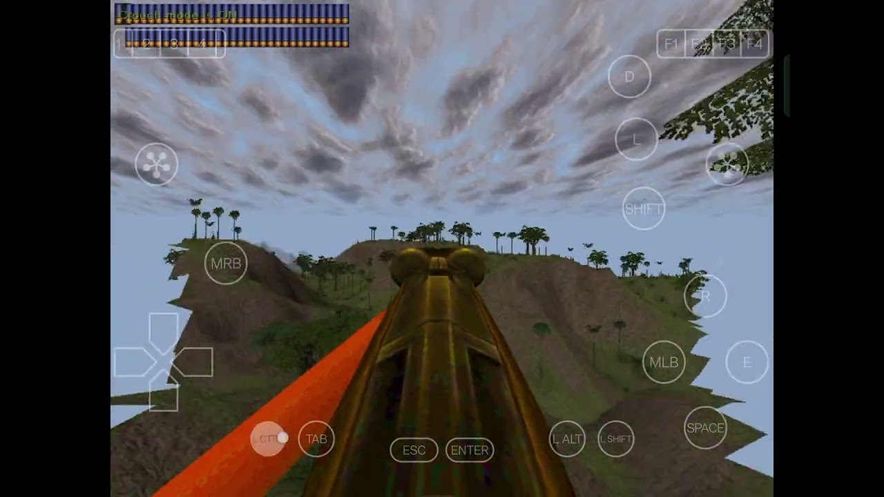 Defeating the giant spino in Carnivores Dumbass Edition (@KevTheDinosaurMan)