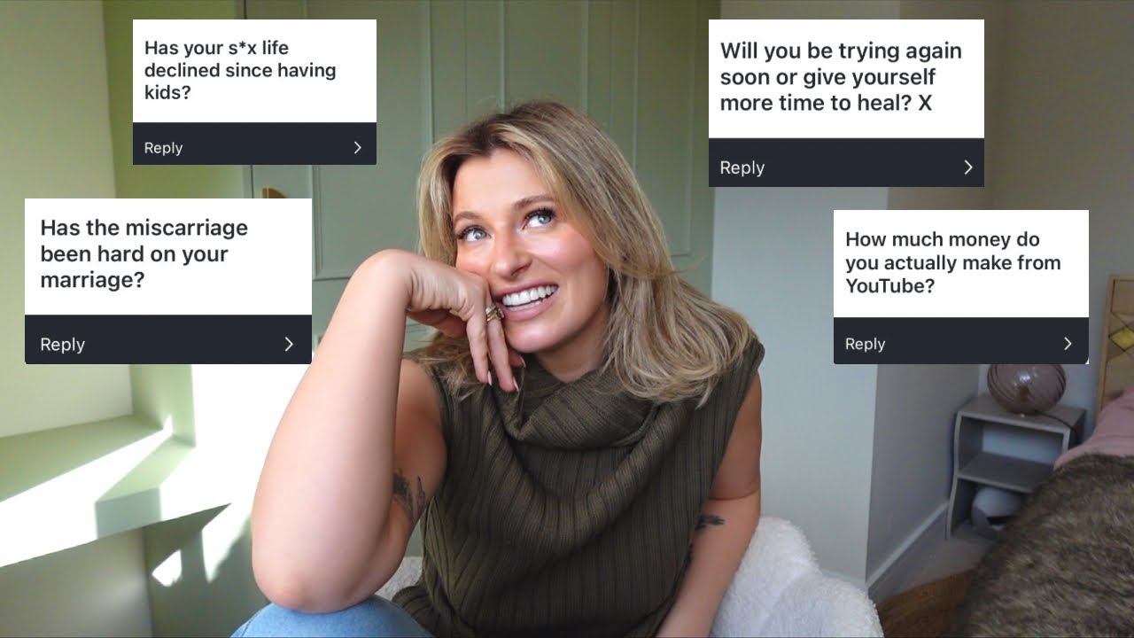 a big life update: trying for a baby after loss, intimacy after kids + marriage struggles..
