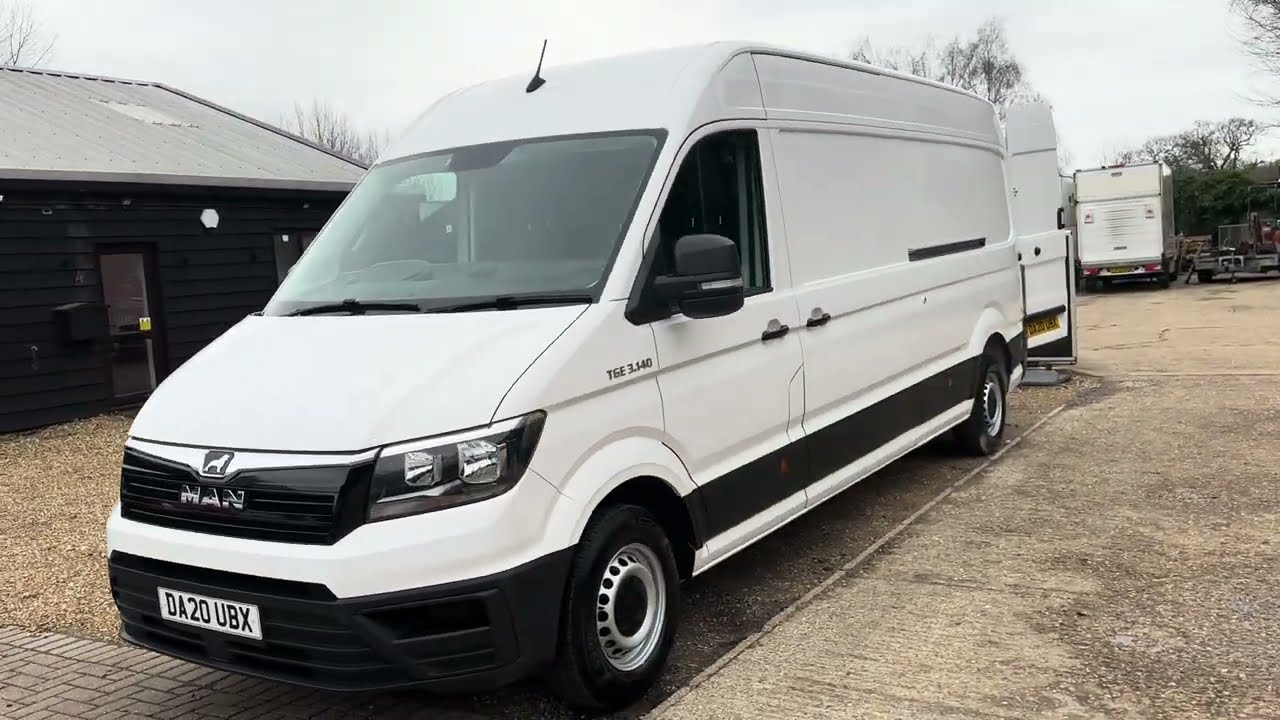 VW Crafter Trendline 140hp LWB high roof finished in Candy White