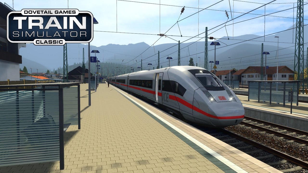 ICE2910-Ersatz für ICE1206 Wetterstein(Teil 2)/Train Simulator Classic/München-Garmisch Deluxe/BR411