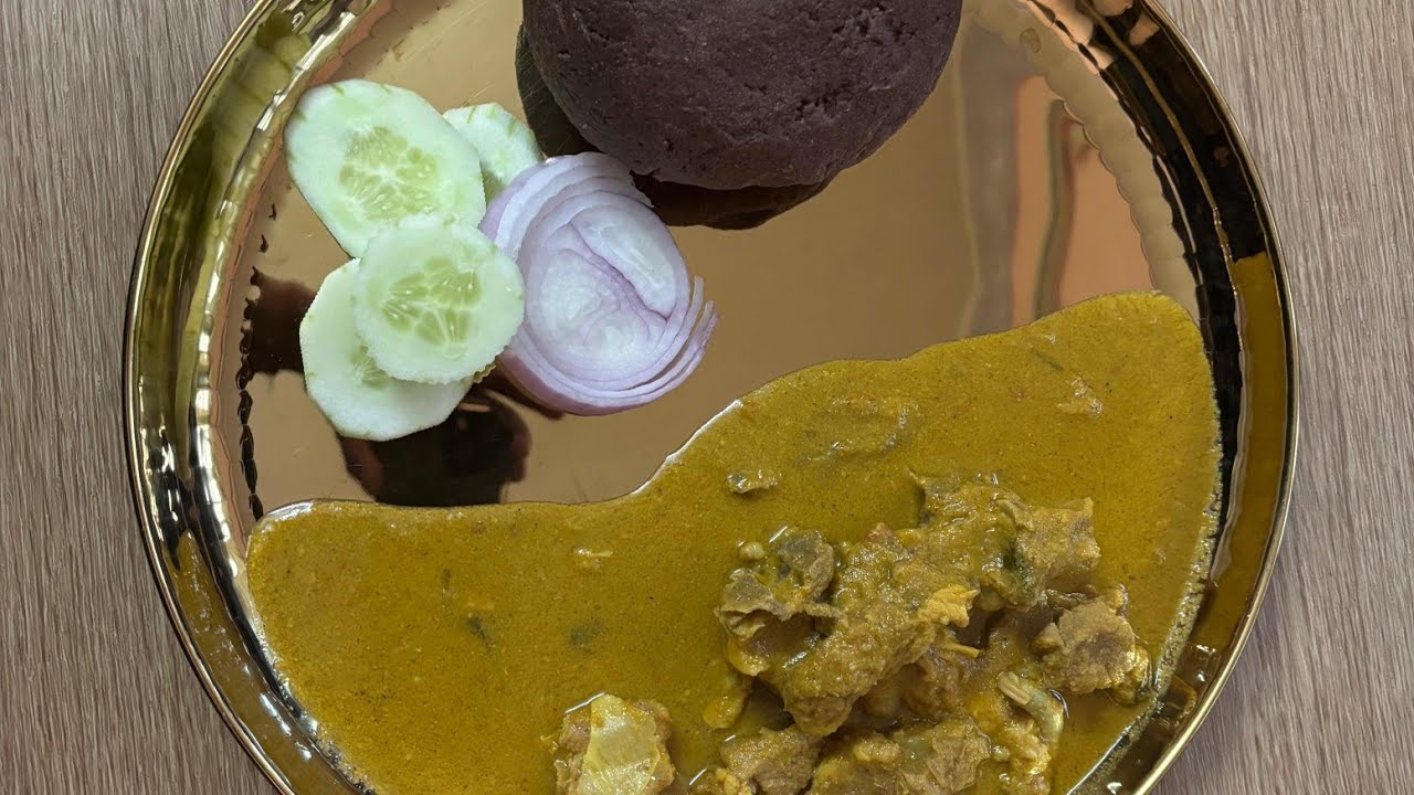 Sunday special mutton sambar