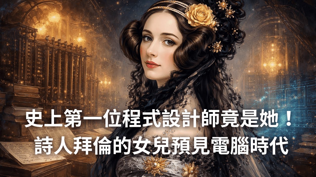 EP219 史上第一位程式設計師竟是她！詩人拜倫的女兒預見電腦時代