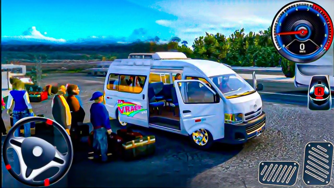 🚌Mini Bus Driver 2025: Crazy Road Trip Begins!🚦Realistic Drive | Android Gameplay