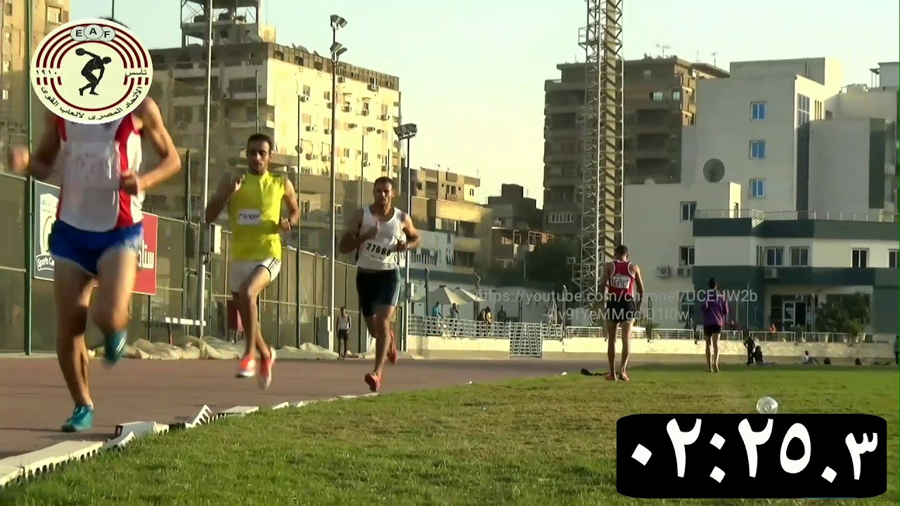 مسابقة  1500 متر  رجال نهائي