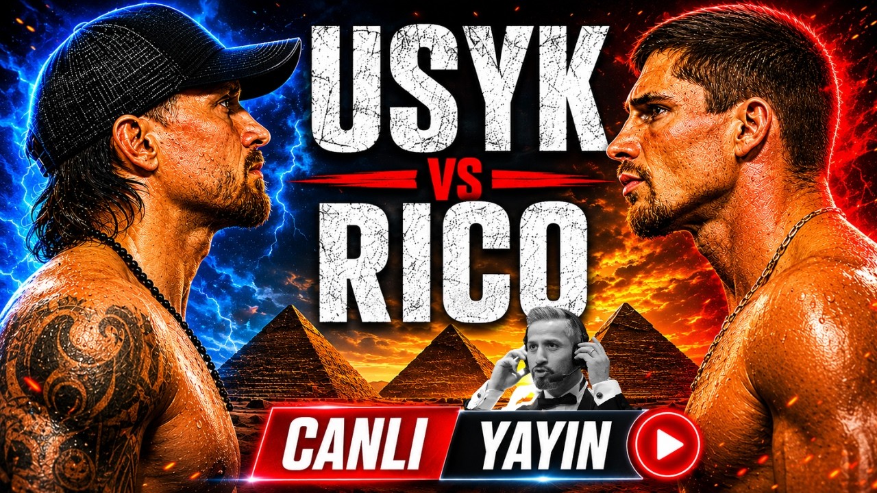 Oleksandr USYK vs Rico Verhoeven WBC Ağır Sıklet Unvan Ma&ccedil;ı! CANLI ANLATIM - Bilgehan DEMİR