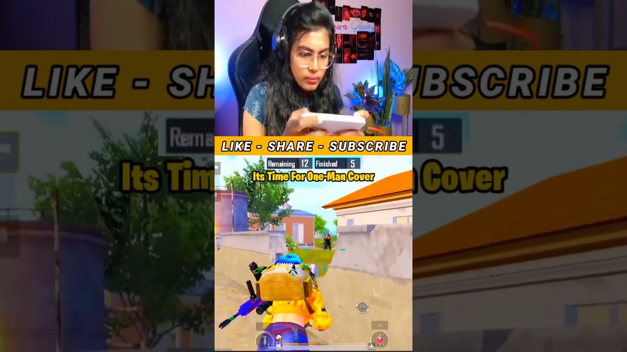 It&rsquo;s Time For One man Cover🥵#bgmitamil #annorayt #clutch #tamilgirlgamer