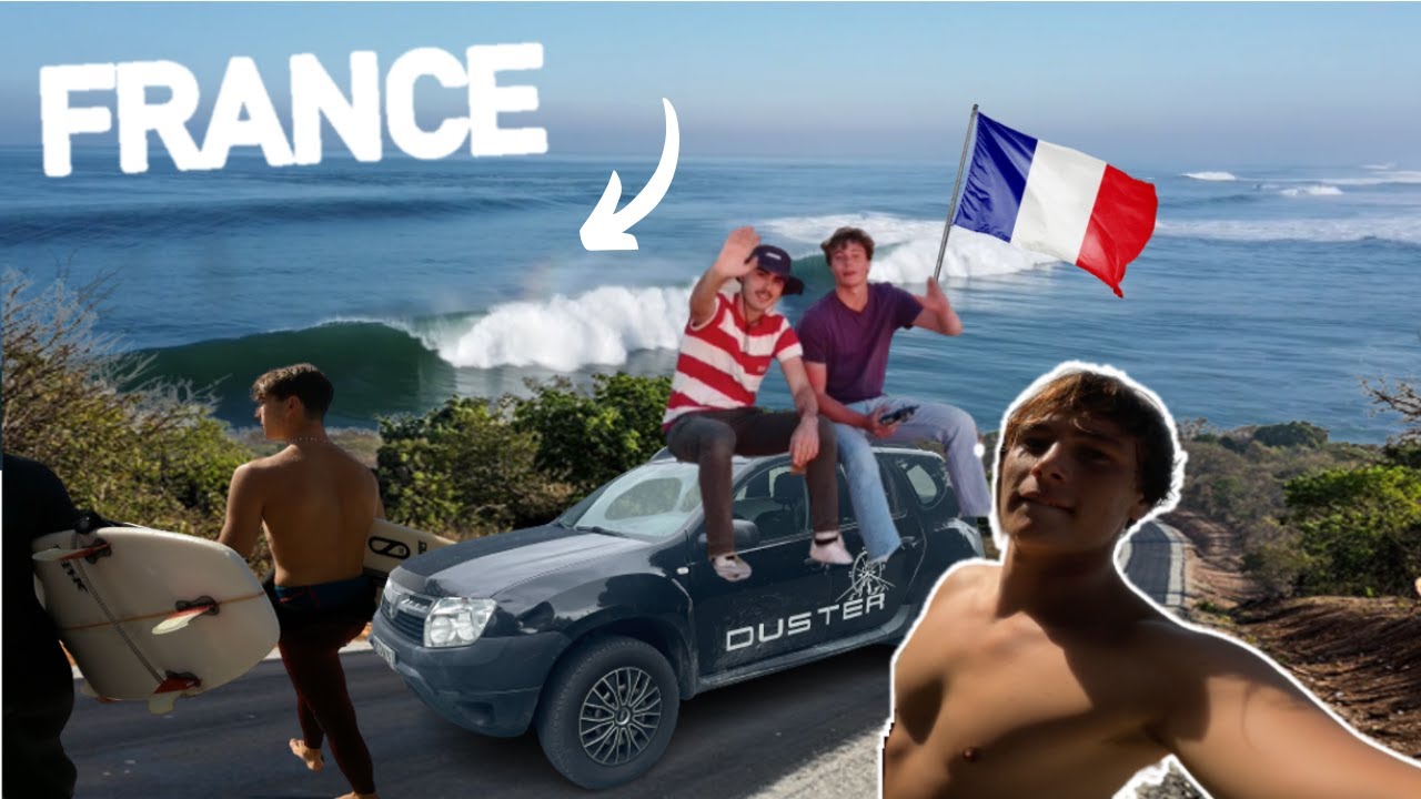 ON PART SURFER DES SPOTS PERDUS QUELQUE PART EN FRANCE ENTRE POTES ! ( un week-end incroyable ! )