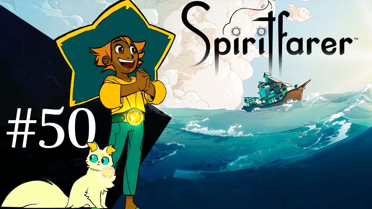 Spiritfarer 🚢 Узнаём где взять эктоплазму в бутылке с помощью Джейка 🚢 Прохождение на русском 🚢 #50