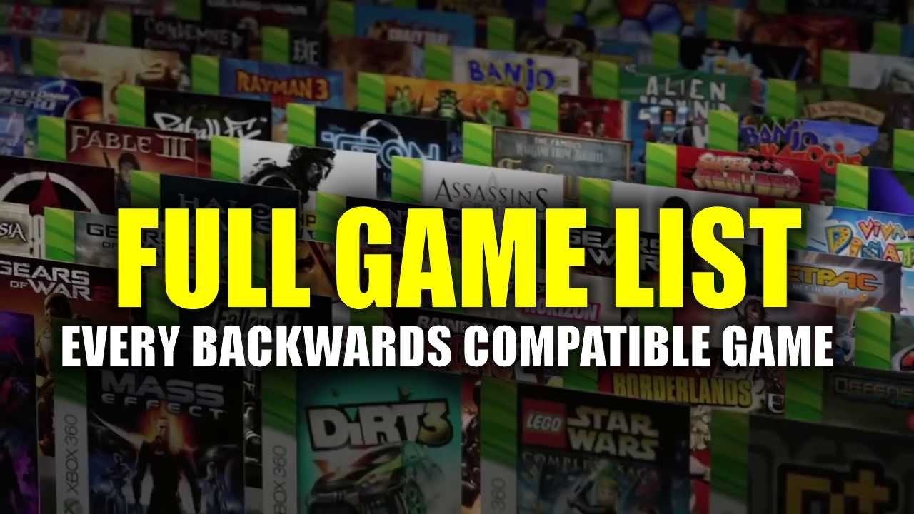 Every Backwards Compatible Xbox 360 Game Playable On Xbox One
