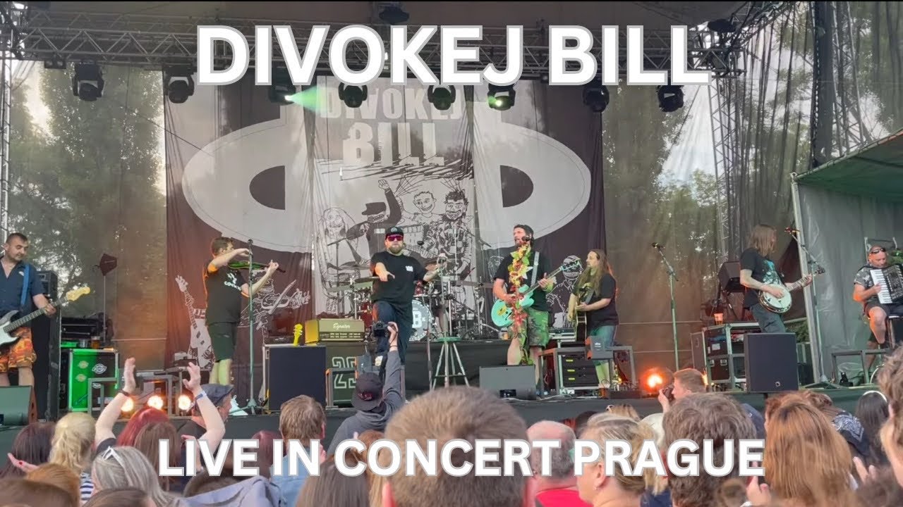 Divokej Bill Live at Ledárny Open Air | Prague HD Concert Experience