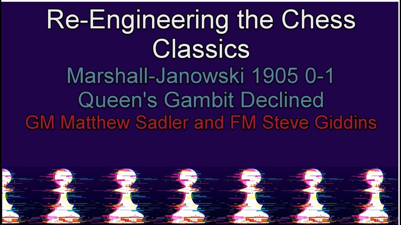 Re-Engineering the Chess Classics: Marshall-Janowski 1905 0-1 Queen's Gambit Declined
