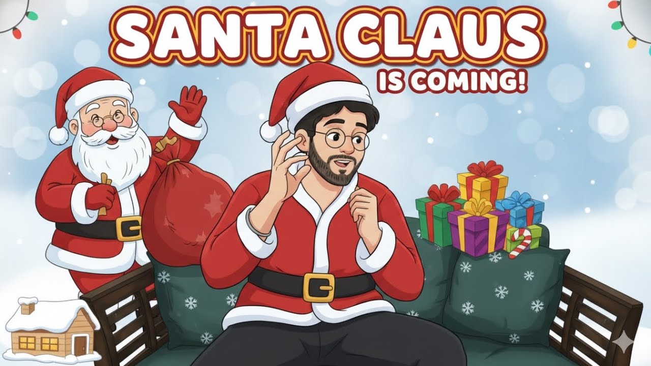 Santa is coming …..🎅