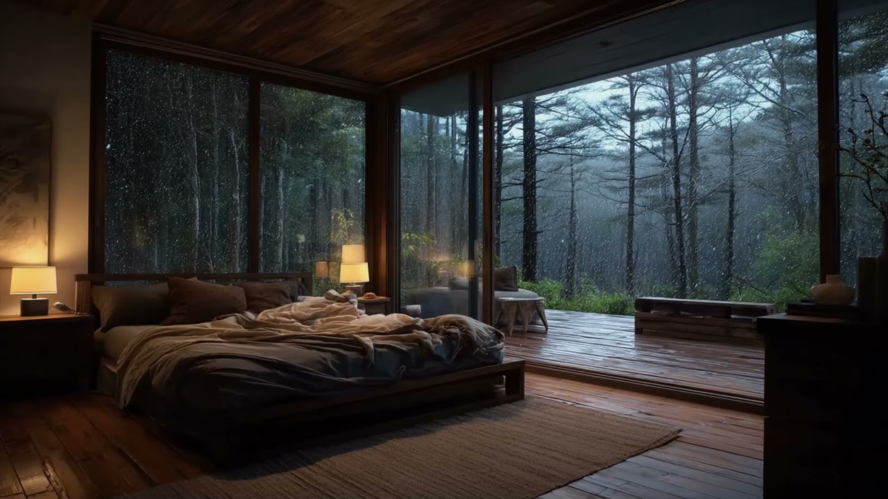 Relaxing Rain Sounds & Calm Sleep Music – Soothe Mind and Body Tonight