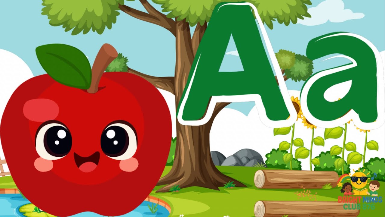 ABC Alphabet Song with Simple Visuals | Sensory-Friendly Learning