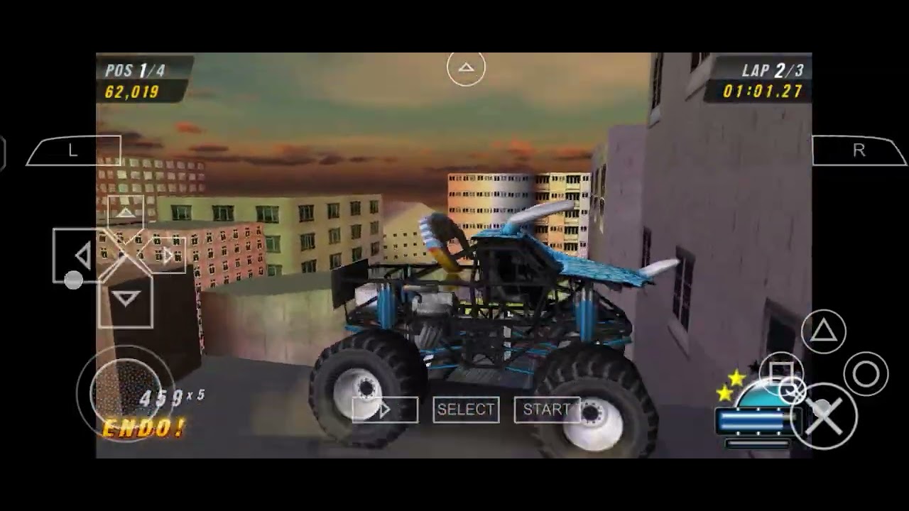Monster Jam Urban Assault: Jurassic Attack (San Fran Streets)