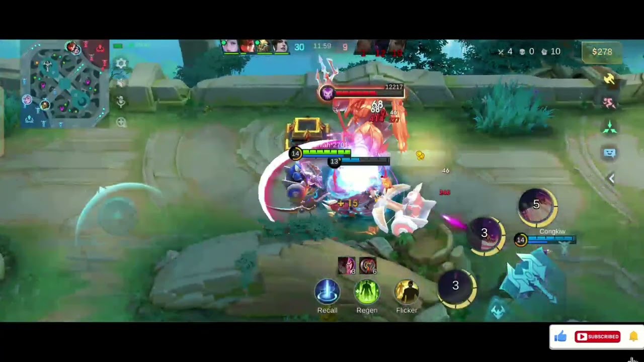 Ruby gameplay 107#mobilelegends #mlbb #ruby 