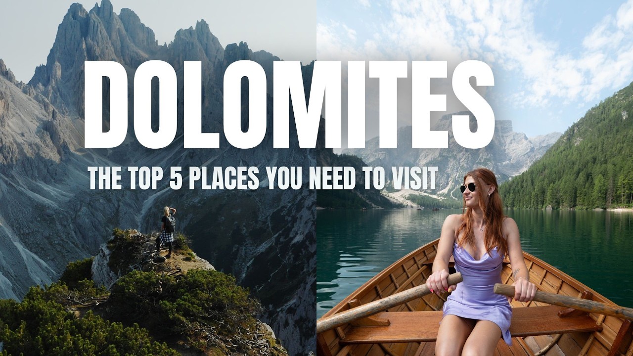 The Top 5 Must Visit Places in the Dolomites | Travel Guide 2024 🇮🇹