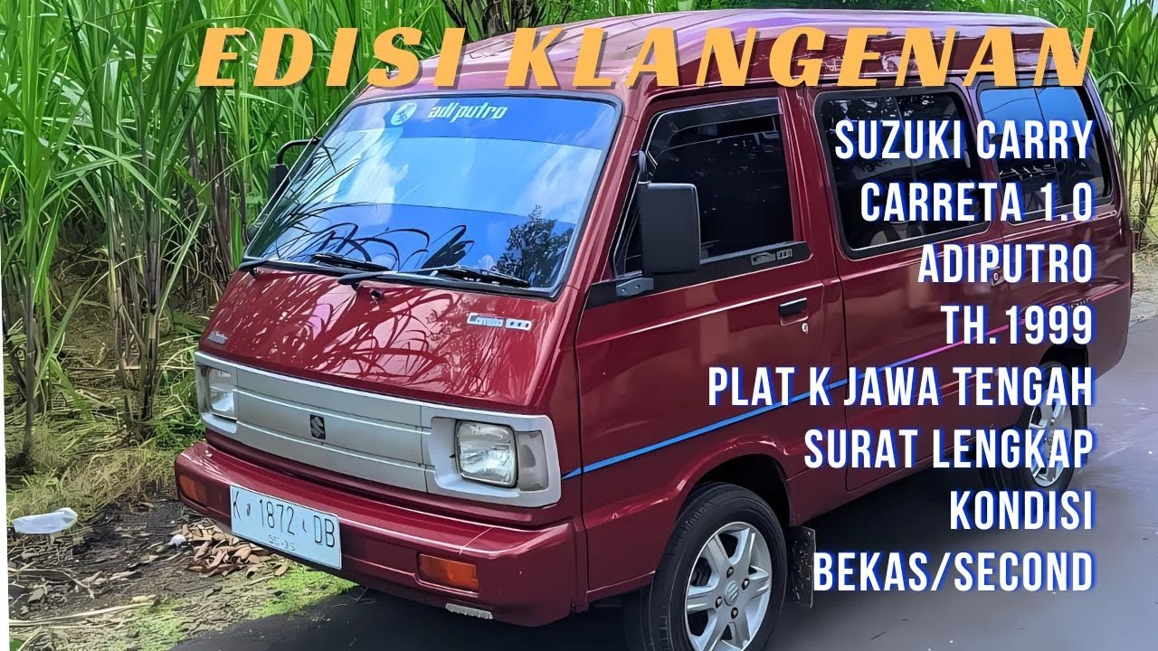 Edisi Klangenan Suzuki Carry Carreta Tahun 1999 Kondisi Josss