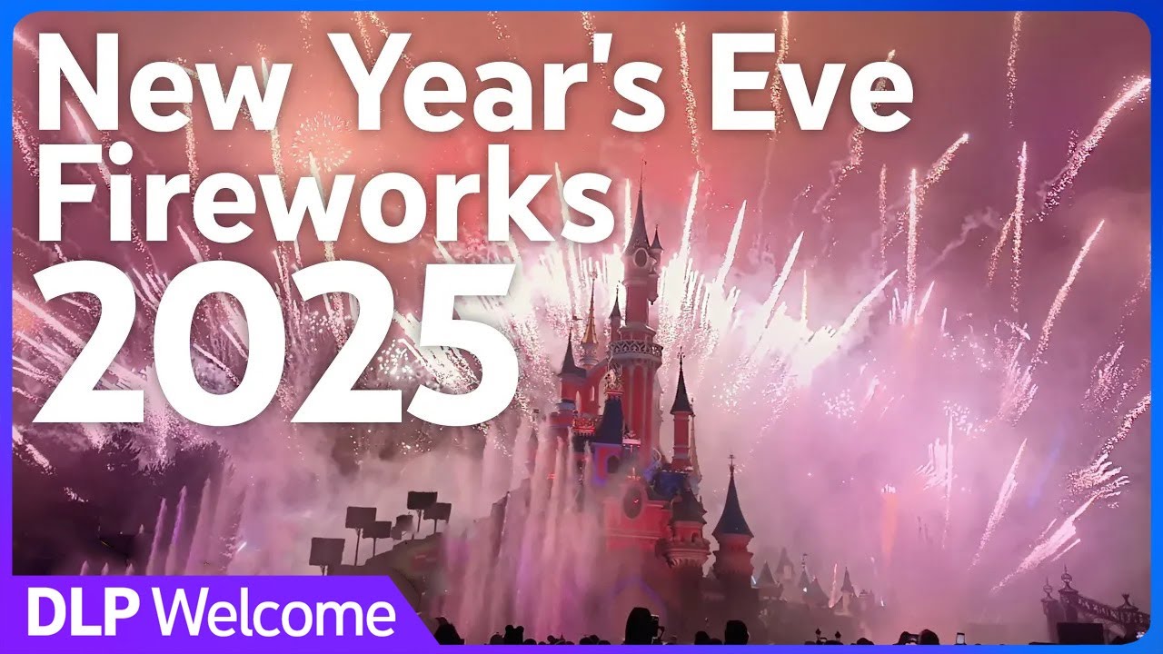 New Year's Eve Fireworks 2025 - Disneyland Paris