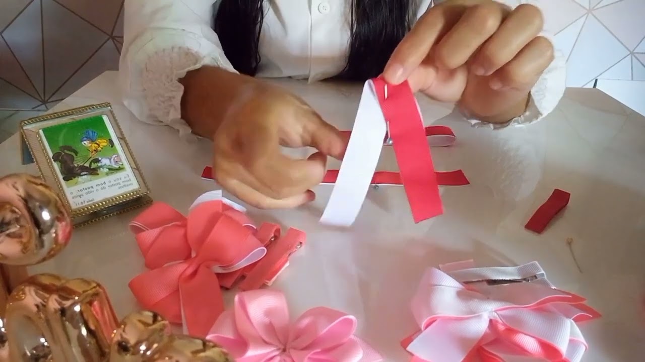 Passo apasso laços formoso na fita número 5/ Simoní Artes e Laços #rumoaos1milescritos