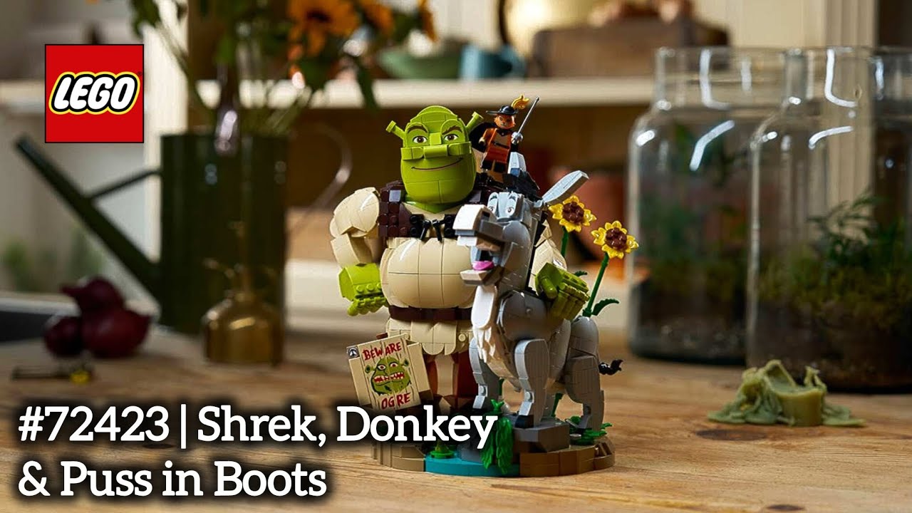 Lego New Set - #72423 | Shrek, Donkey & Puss in Boots