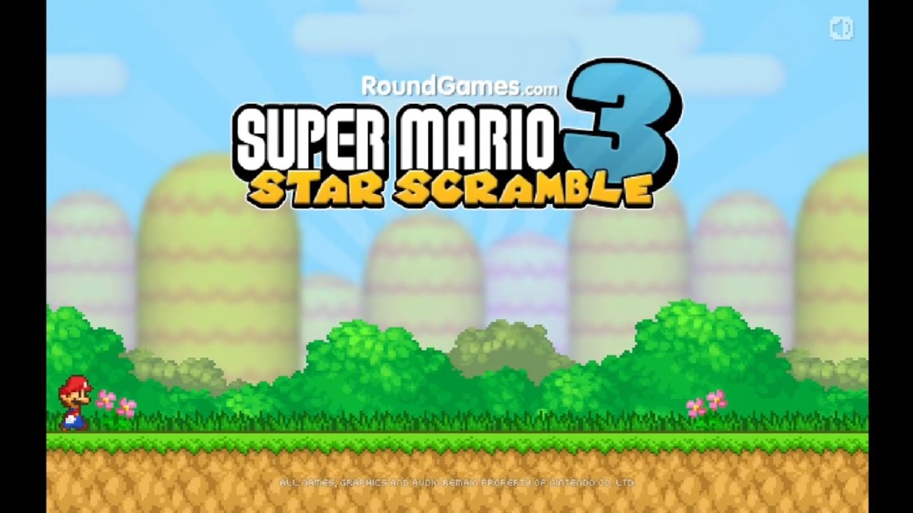Геймер играет в: Super Mario Bros. Star Scramble 3