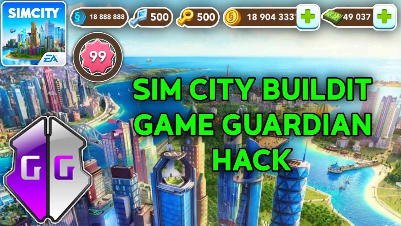 SIMCITY BUILDIT*HACK ALL RESOURCE FROM LEVEL UP LEAGUE | REAL SERVER | WITH GAME GUARDIAN | 2025