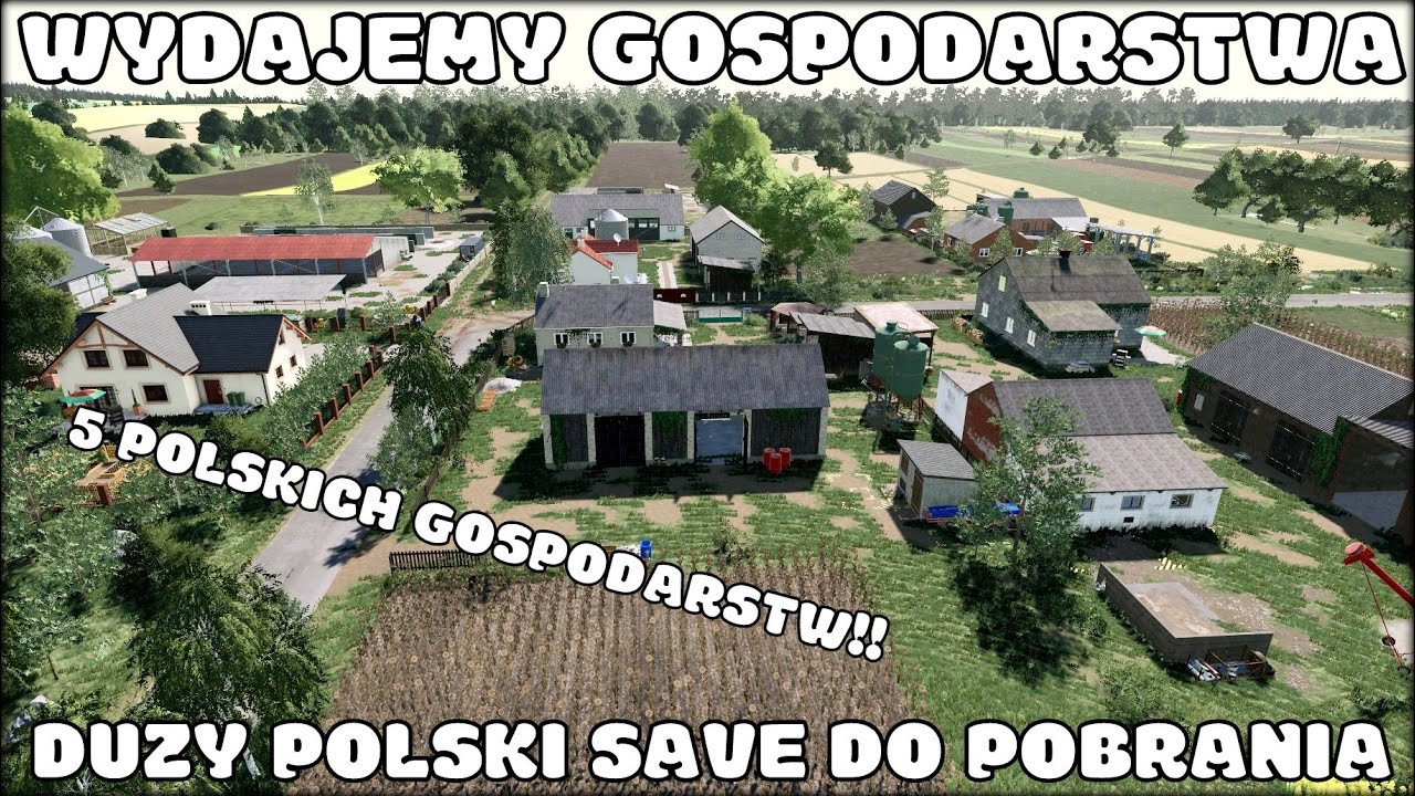 🔨WIEŚ GOSPODARSTW DO POBRANIA 🔥 DOWNLOAD 🔥 WOLA BRUDNOWSKA 🔥5 GOSPODAREK 🔥 POLSKA WIEŚ 🔥 CZYTAJ OPIS