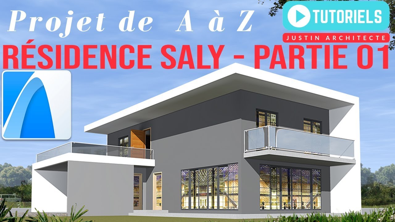 Comment faire une résidence avec Archicad en Francais