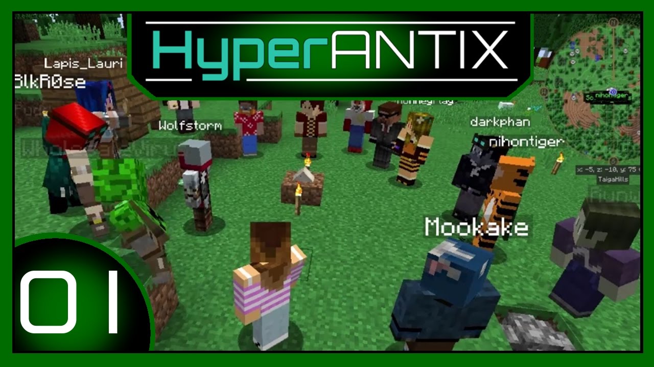 HyperAntix - 01 - Slimy! | 1.10 Modded Minecraft Hypermine