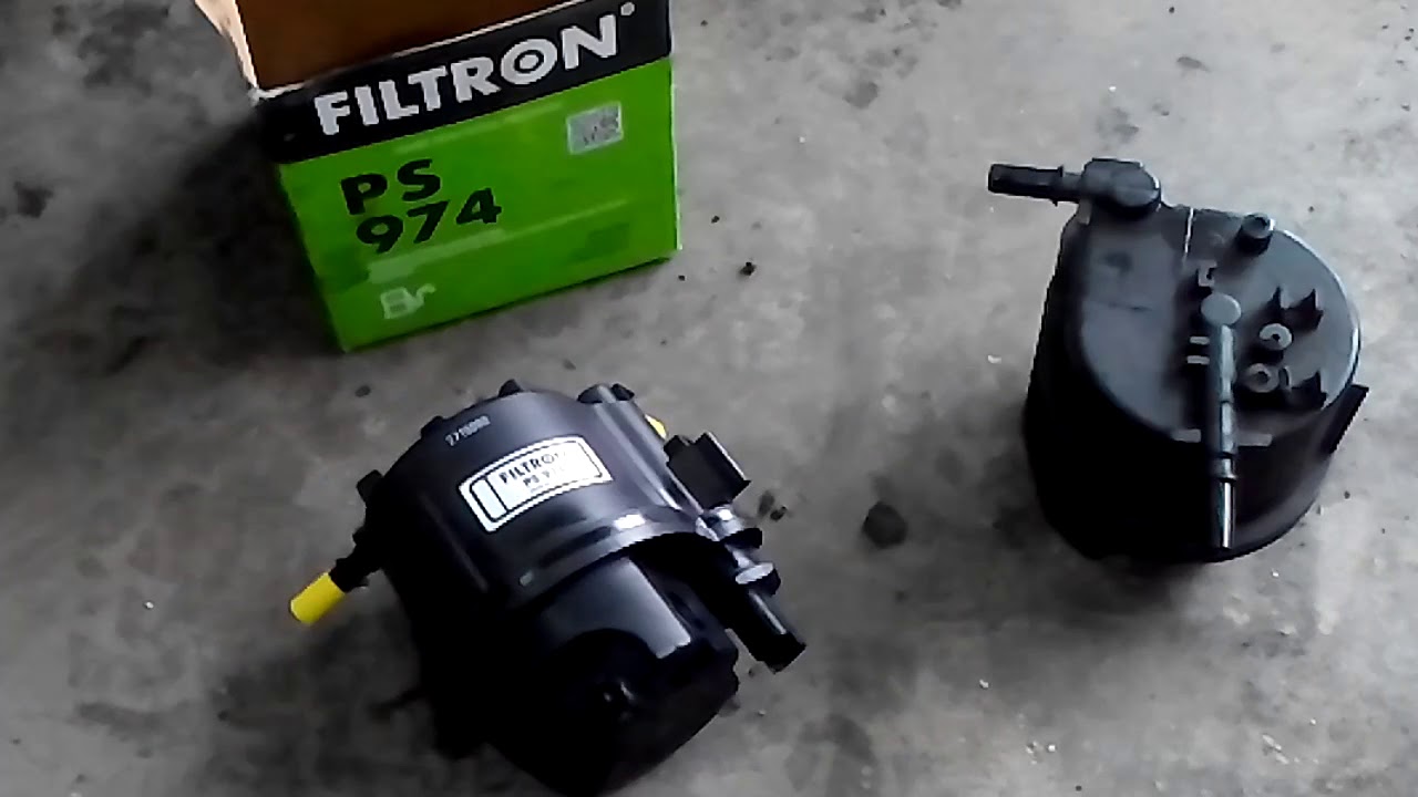 FORD FUSION 1.4TDCI HOW TO CHANGE FUEL FILTER