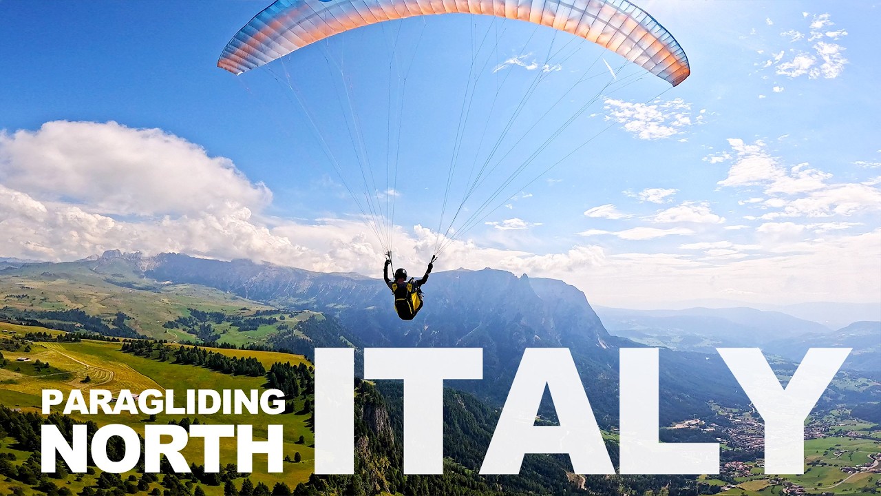 Paragliding Italy - Europe Roadtrip 2025 - Episode 2 - 4K