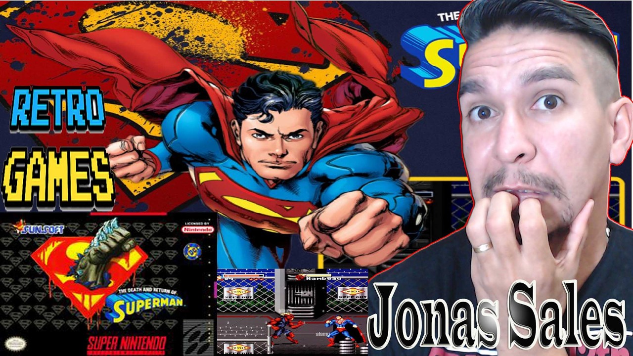 The Death and Return of Superman {SNES} {Seja Todos Bem Vindos DEUS A Bençoe Deixem O LIKEE}