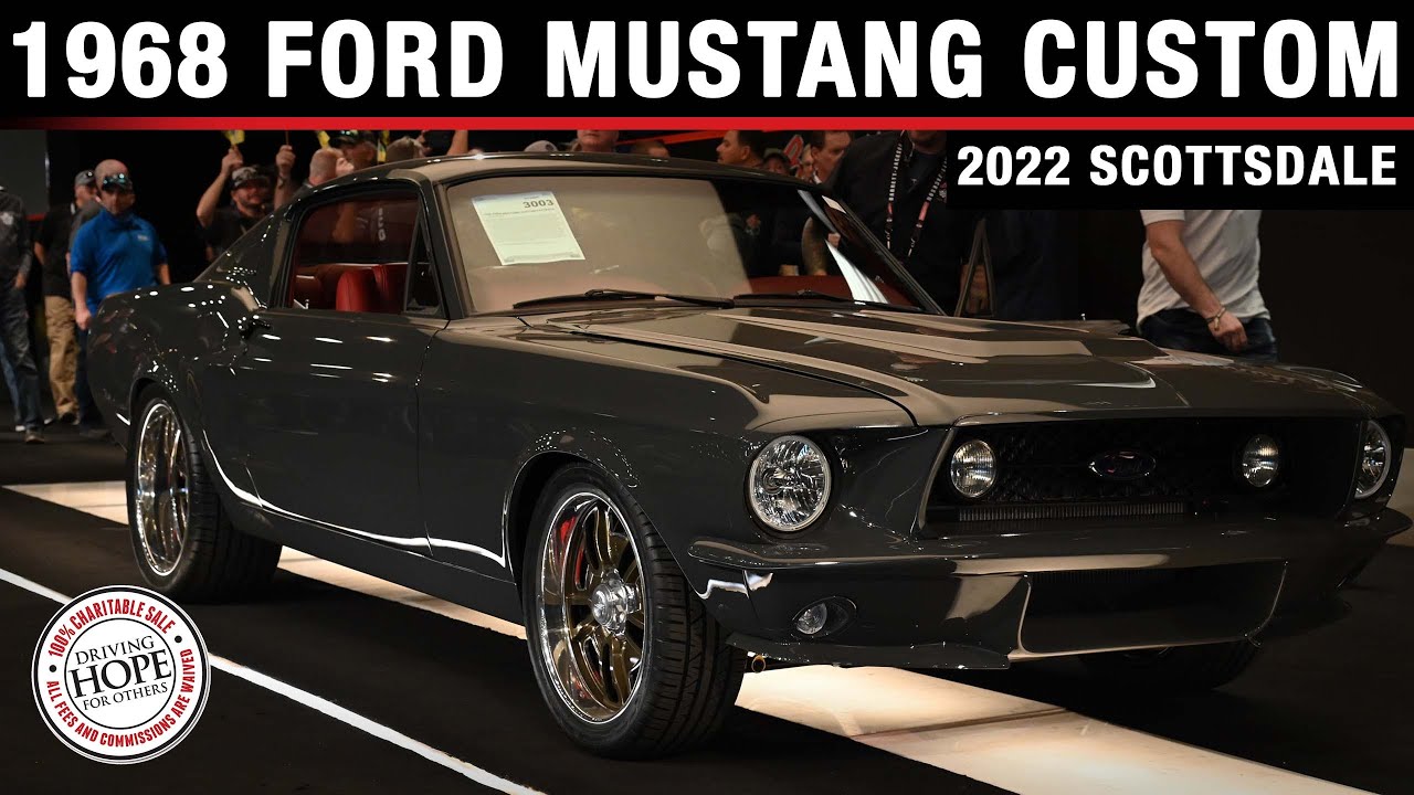 CHARITY SALE - 1968 Ford Mustang Custom Fastback 
