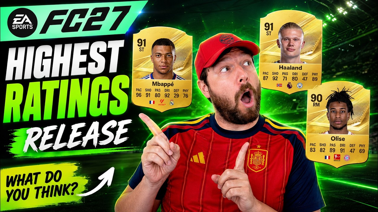 FC 27 | Highest Rating Release!! | Go on Mbappe and Haaland