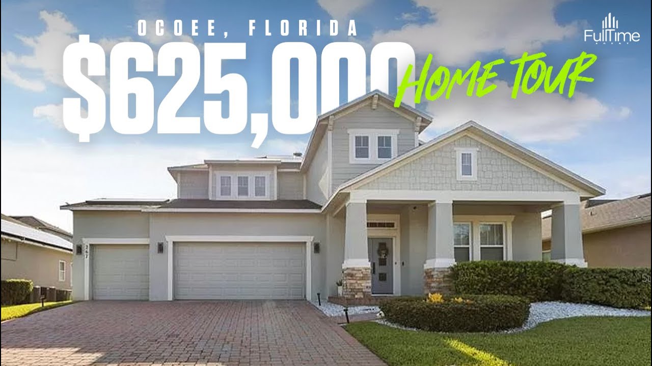 Whats does $600k get you in Ocoee, Florida | Full Time Agent Home Tour