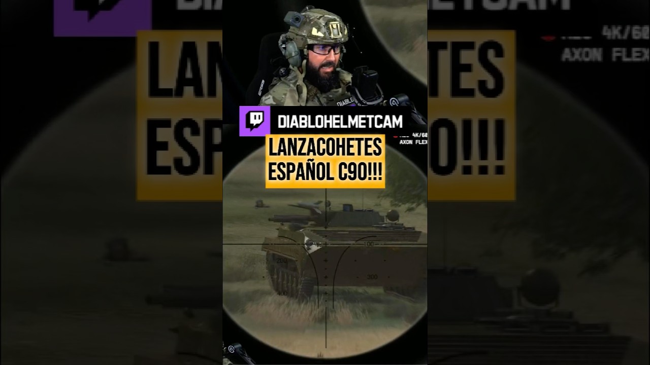 Ejército de Tierra Español enfrenta vehículo BMP con lanzacohetes C90 - Simulación Militar Arma 3