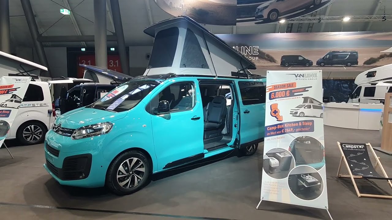 Possl Vanline Vanster Citroen Space Tourer campervan