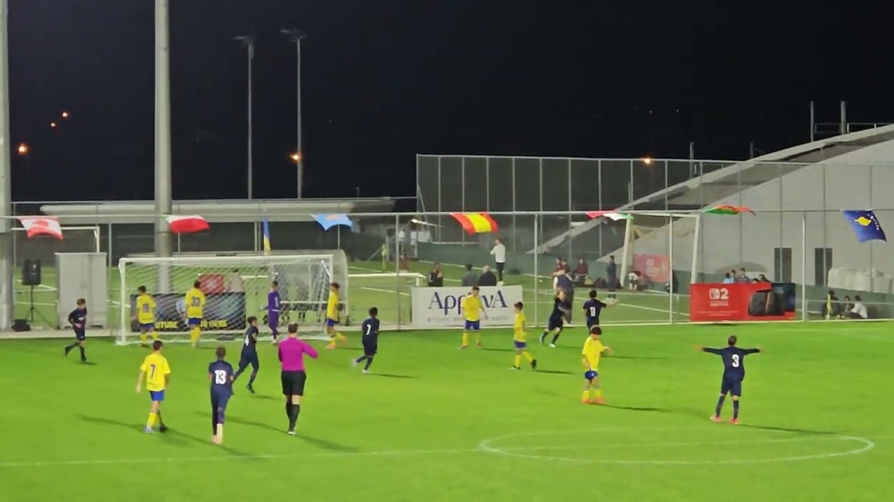 U12  vs APOEL FC (Élite Néon CUP🇬🇷) 2/2