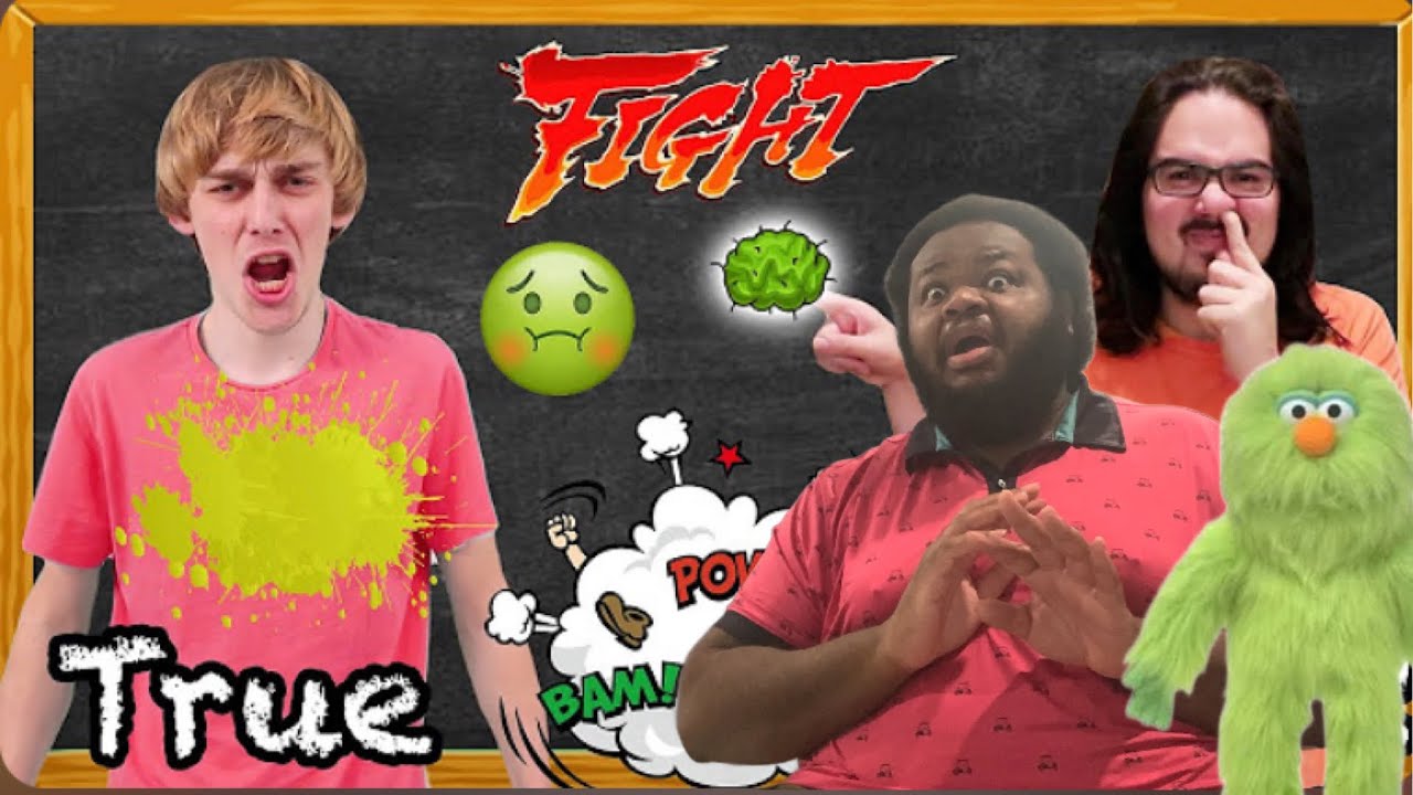 SML SCHOOL SKIT: BOOGER PICKER! (REACTION) 