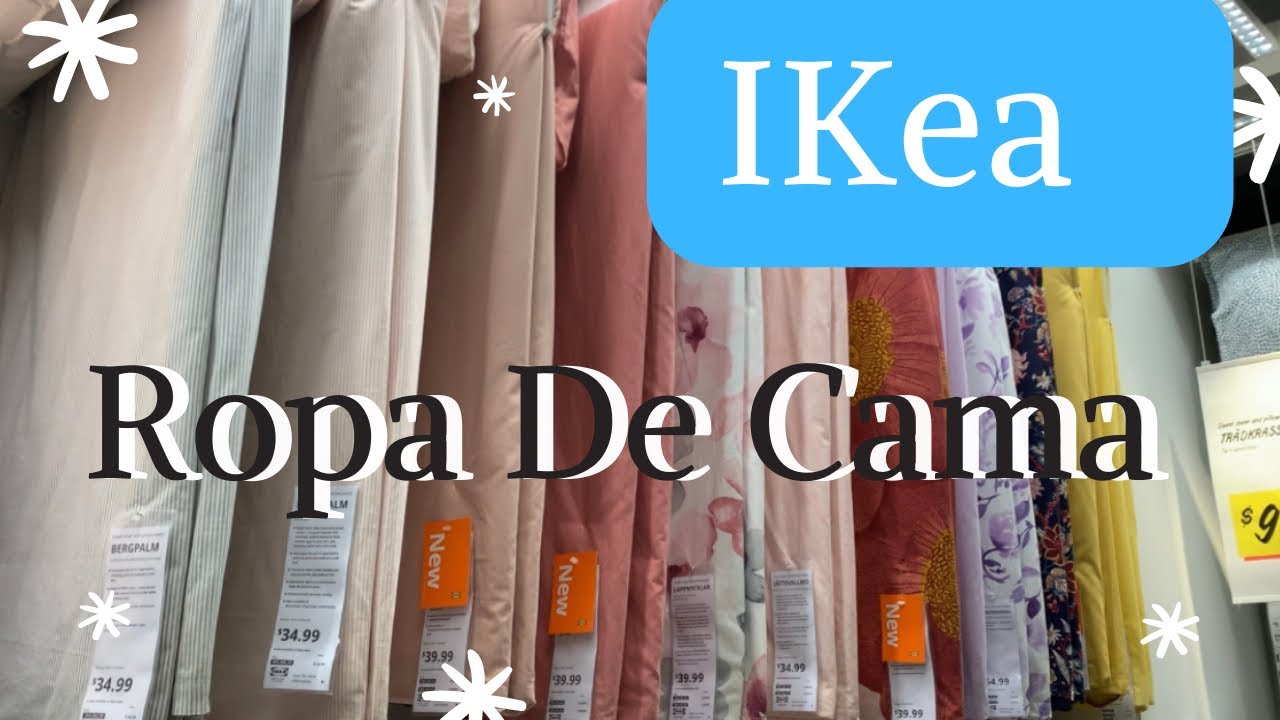Tour IKEA | ROPA DE CAMA 🛏️ SÁBANAS | EDREDONES | COVER