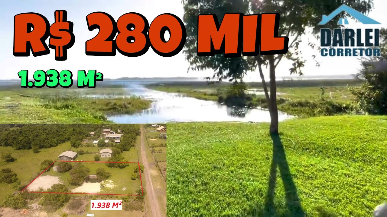 [885769] CHÁCARA EM OSÓRIO, PERTO DA LAGOA DO LESSA, EM BREVE ESCRITURADA,  1938M² - R$ 280 MIL