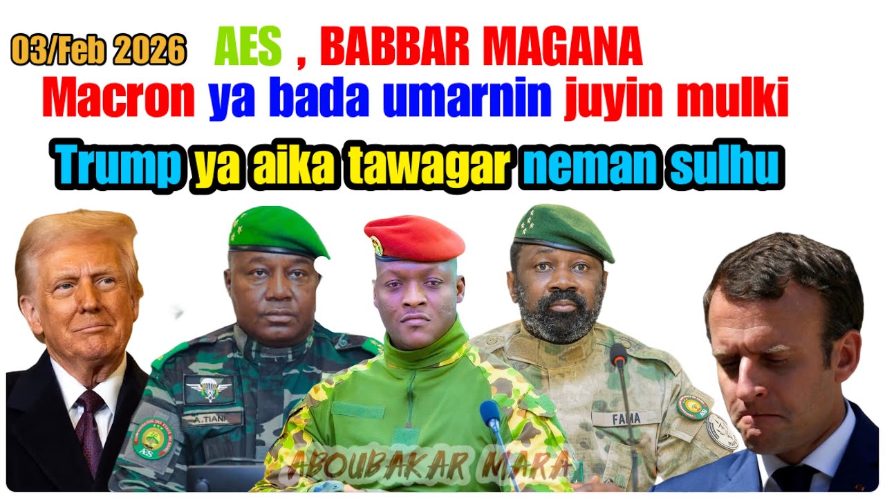 Shugaban Faransa yabada umarnin tarwaza AES