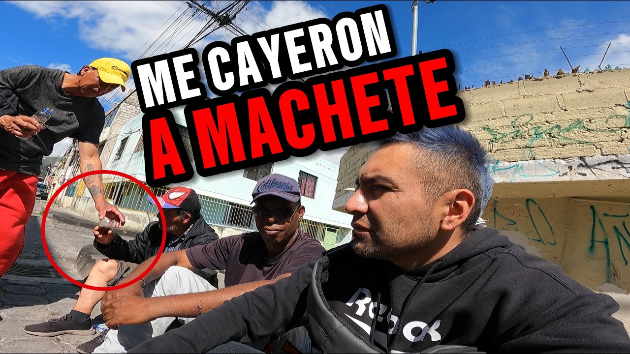 ⚠️Entré al EPICENTRO de la VIOLENCIA en QUITO🚬🔪 #elquiteño #barriopeligroso