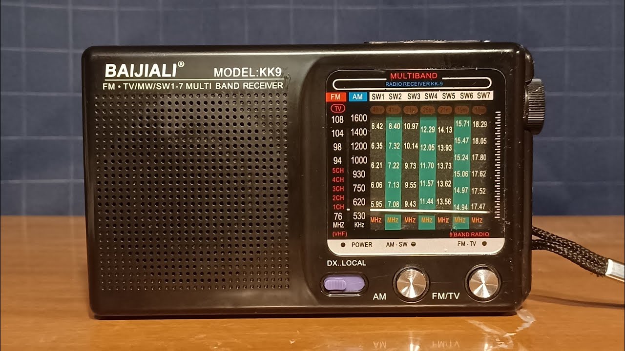 Baijiali KK-9 Multi-Band Receiver (2,500+ Subscribers Edition)