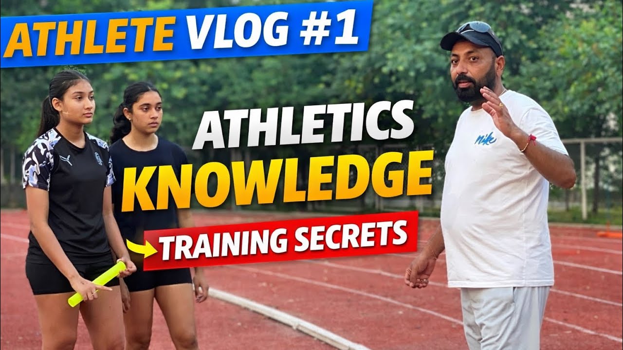🚨Elite Athlete Training & Athletics Knowledge | Vlog #1🇮🇳