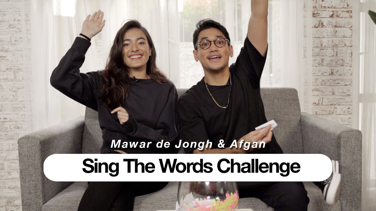 Mawar de Jongh and @afganofficial  - Sing The Word Challenge | CHALLENGE ACCEPTED!